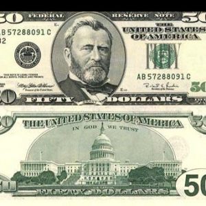 Buy USD $50 Bills Online